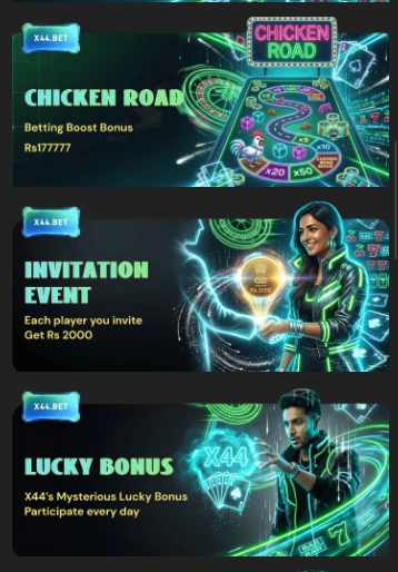 X44Bet Game Download Bonuses and referrals