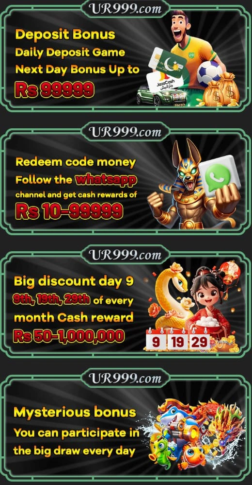 UR9999 Game Download login bonuses and commissions