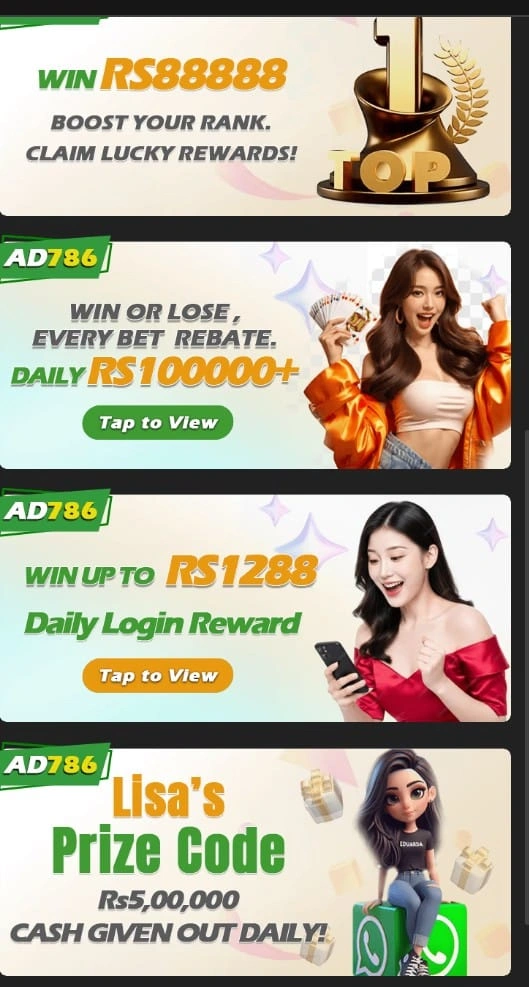 AD786 Game Download bonuses and Commissions