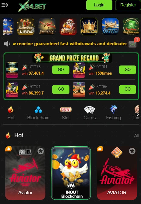 X44Bet Game Download APK