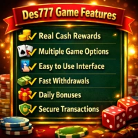 Key features of Des777 Game