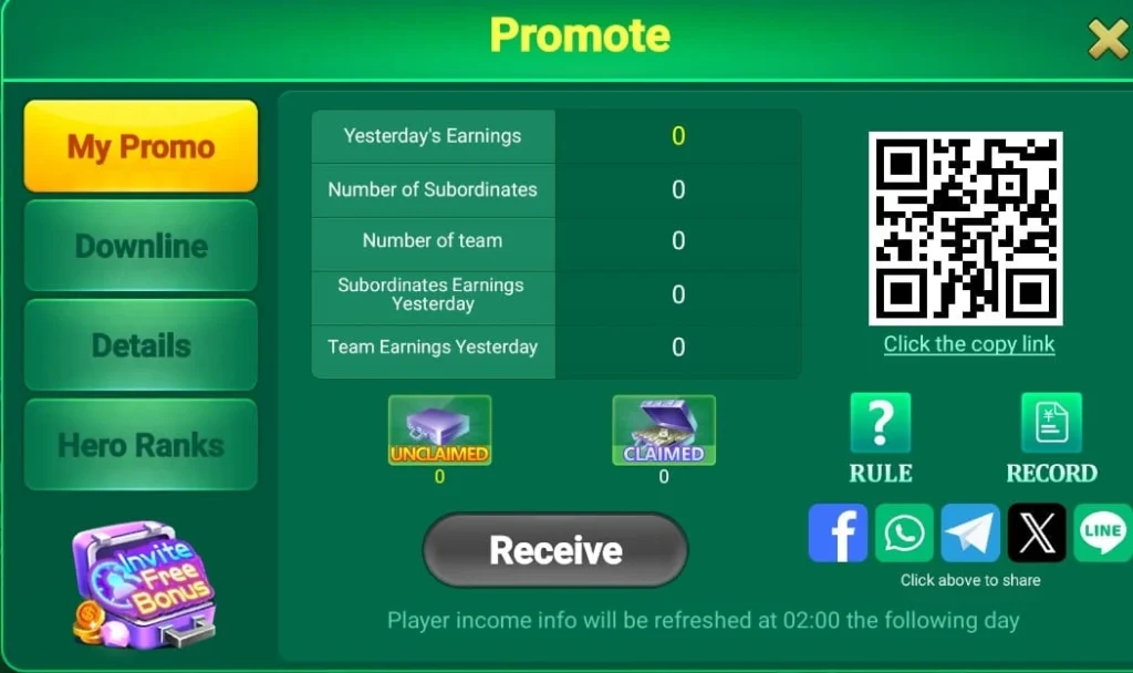 10Win Game Download referrals