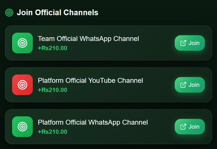 Nex Earn App Features