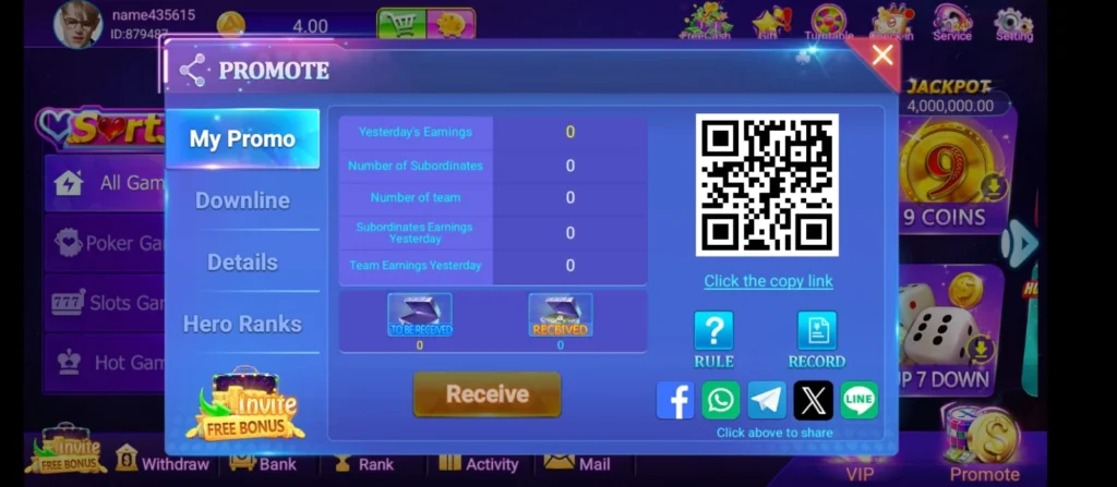 Bet735 Game APK Features