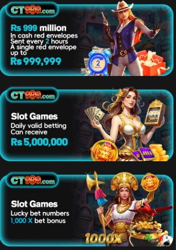CT999 Game bonuses and commissions