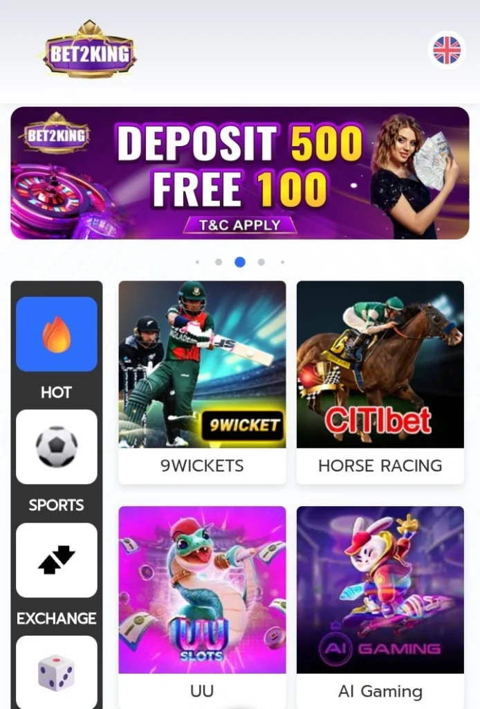 Bet2King Game Download APK