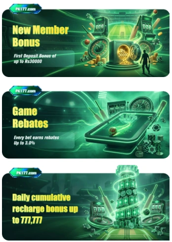 PK177 Game referrals and bonuses