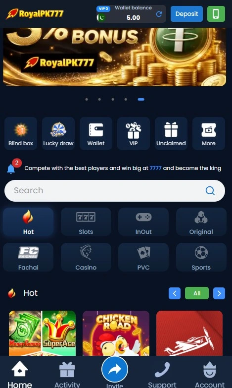 Royal PK777 Game Free