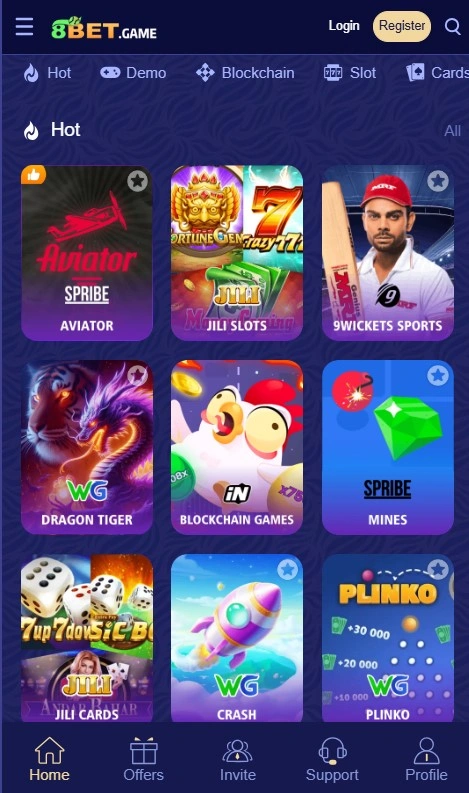 8Bet Game Download