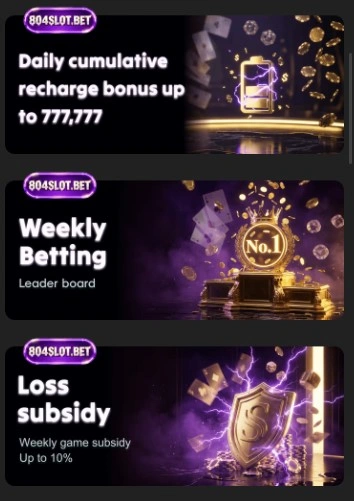 804Slot Game Bonuses and referrals