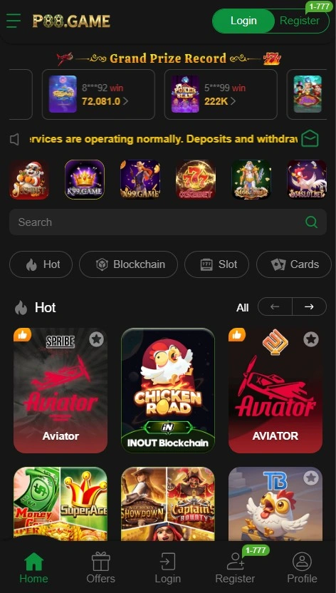 P88 Game Download APK