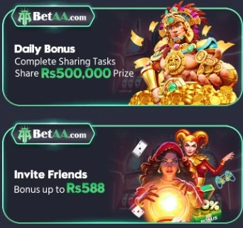 BetAA Game Bonuses