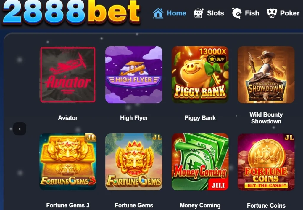 2888Bet Game Features