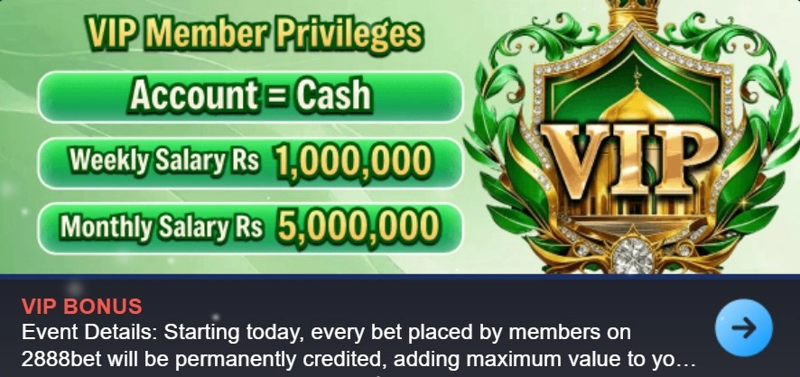 2888Bet Game bonuses